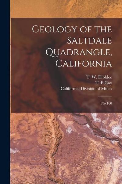 Geology of the Saltdale Quadrangle, California