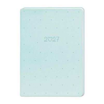 Terminplaner Lederlook 2027 Mint