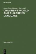Children’s Worlds and Children’s Langu