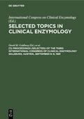 Proceedings (selected) of the Third International Congress of Clinical Enzymology Salzburg, Austria, September 6–9, 1981