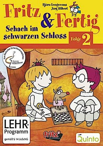 Fritz und Fertig Folge 2 - Schach im schwarzen Schloß. Folge.2, 1 CD-ROM für PC