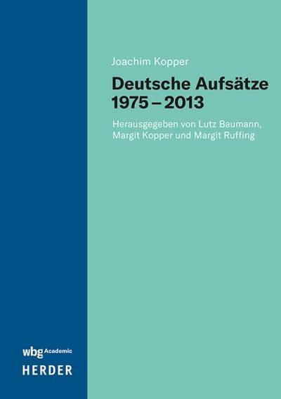 Deutsche Aufsätze 1975-2013