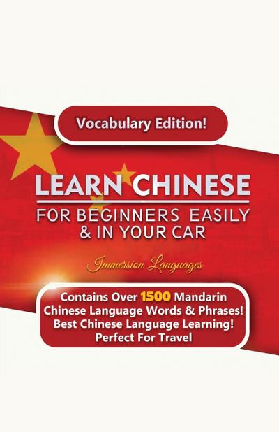 Learn  Mandarin Chinese For Beginners Easily & In Your Car!  Vocabulary Edition!