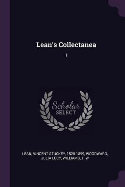 Lean’s Collectanea
