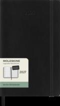 Moleskine Wochen-Notizkalender - Deutsche Ausgabe L/A5 Schwarz 2027