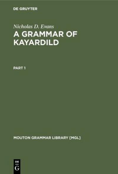 A Grammar of Kayardild