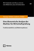 Eine ökonomische Analyse des Marktes für Wirtschaf