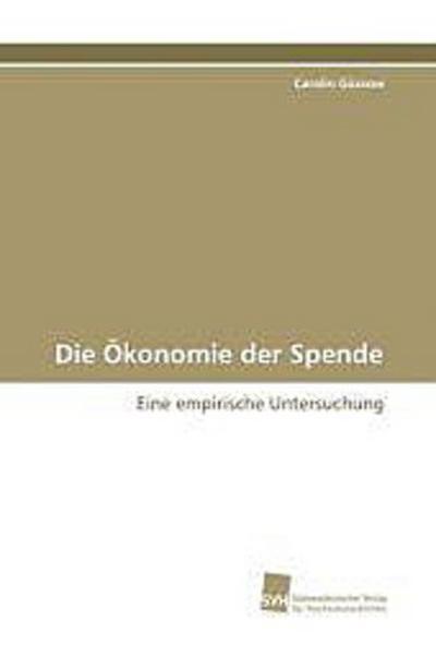 Die Ökonomie der Spende