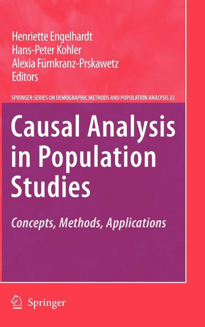 Causal Analysis in Population Studies