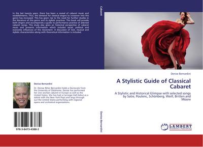 A Stylistic Guide of Classical Cabaret