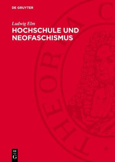 Hochschule und Neofaschismus