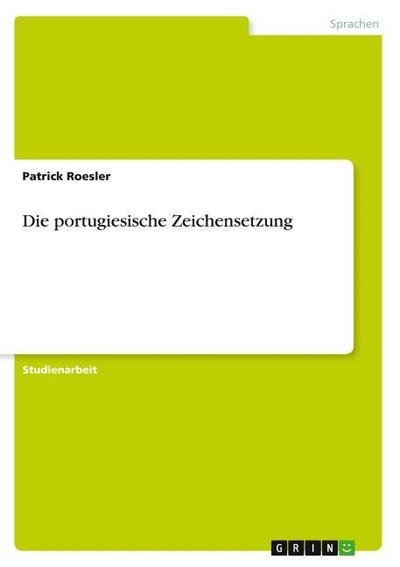 Die portugiesische Zeichensetzung
