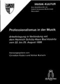 Professionalismus in der Musik