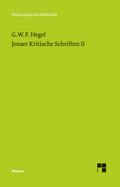 Jenaer Kritische Schriften II