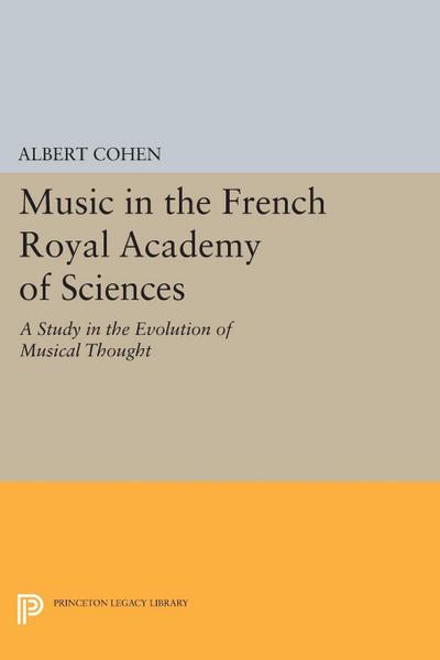 Music in the French Royal Academy of Sciences