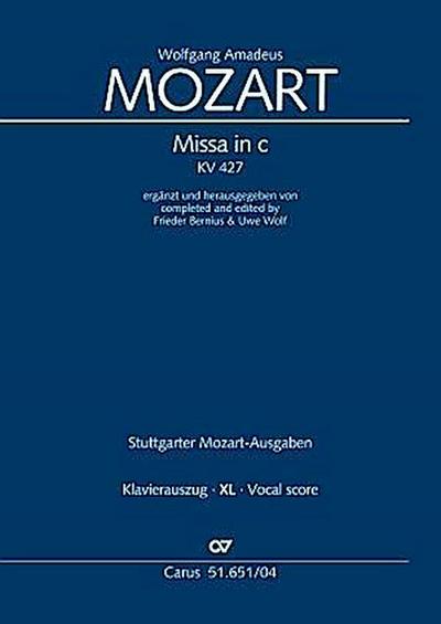 Missa in c (Klavierauszug XL)