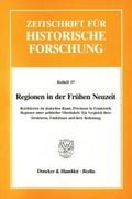 Regionen in der Frühen Neuzeit.