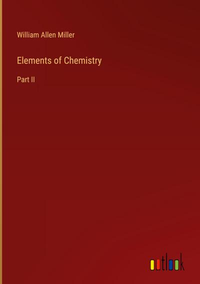 Elements of Chemistry