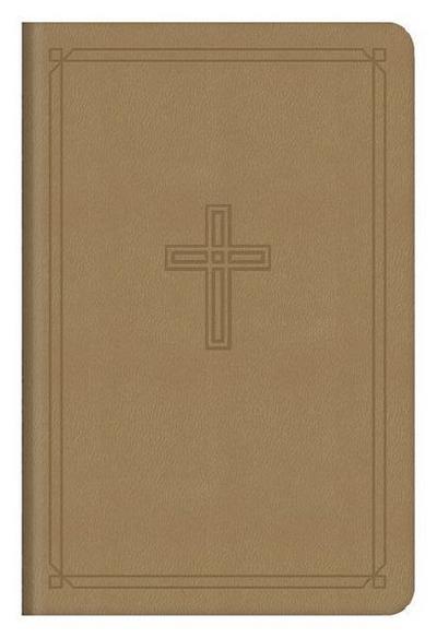 KJV Deluxe Gift & Award Bible (Dicarta Tan)