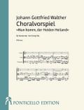 Choralvorspiel - Nun komm, der Heiden Heilandfür Violine, Viola und Violoncello