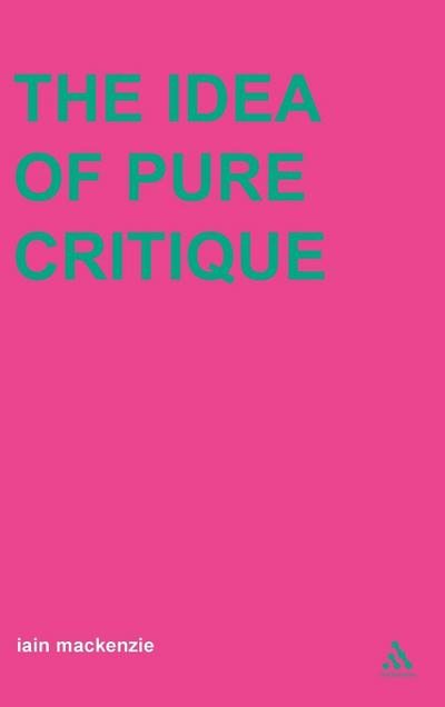 Idea of Pure Critique