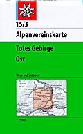DAV Alpenvereinskarte 15/3 Totes Gebirge Ost 1 : 25 000