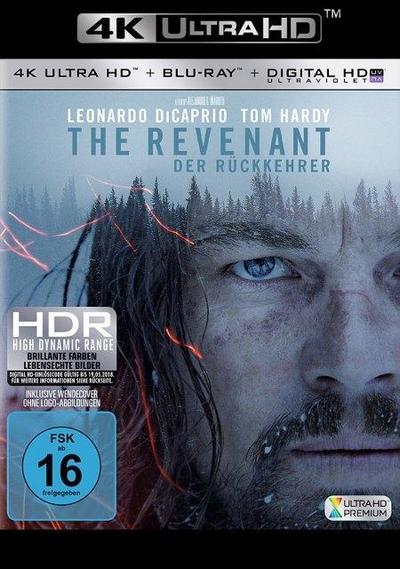 The Revenant - Der Rückkehrer 4K, 1 UHD-Blu-ray + 1 Blu-ray + Digital HD UV