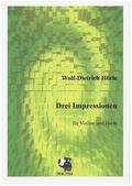 Drei Impressionenfür Violine und Harfe