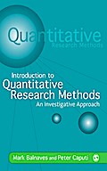 Introduction to Quantitative Research Methods