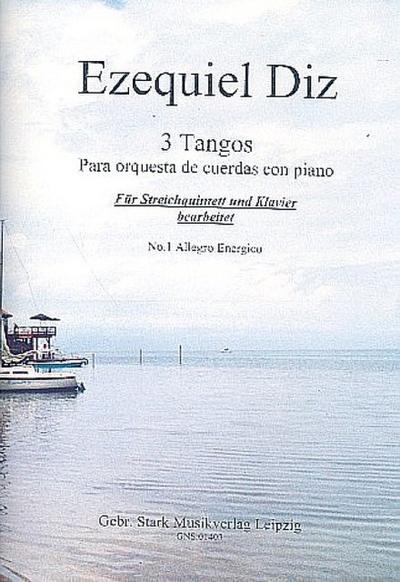 Tango Nr.1für Klavier, 2 Violinen, Viola, Violoncello und Kontrabass