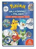 Pokémon: Willkommen in Paldea!: Suchen - Rätseln - Stickern - Malen