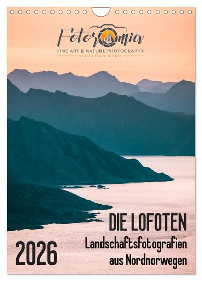 Die Lofoten - Landschaftsfotografien aus Nordnorwegen (Wandkalender 2026 DIN A4 hoch), CALVENDO Monatskalender