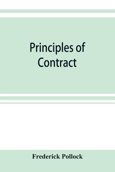 Principles of contract