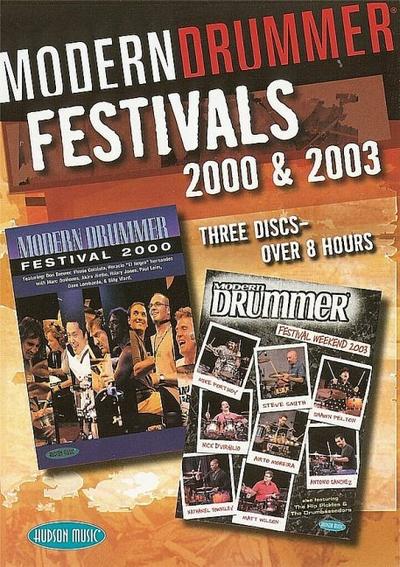 Modern Drummer Festivals 2000 & 2003DVD-Video (Set of 3)