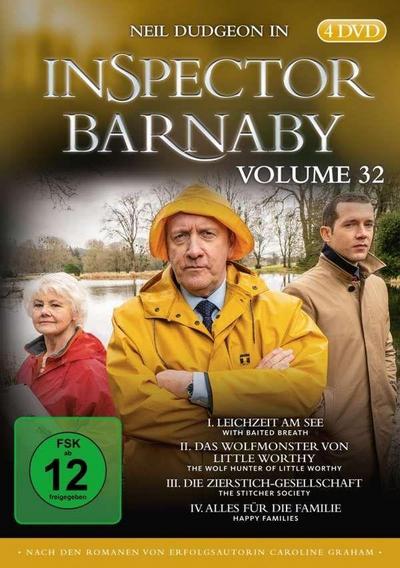 Inspector Barnaby. Vol.32, 4 DVD, 4 DVD-Video