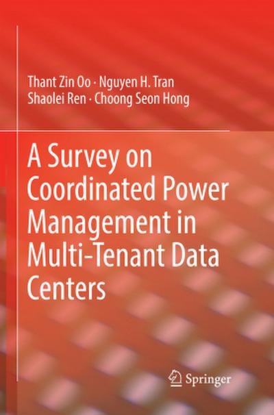 A Survey on Coordinated Power Management in Multi-Tenant Data Centers