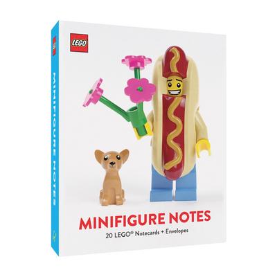 Lego’ Minifigure Notes: 20 Notecards and Envelopes