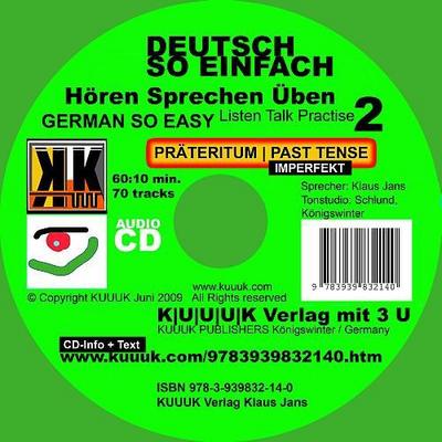 Deutsch So Einfach - Hören Sprechen Üben 2/German So Easy - Talk Listen Practise 2