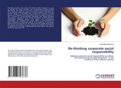 Re-thinking corporate social responsibility