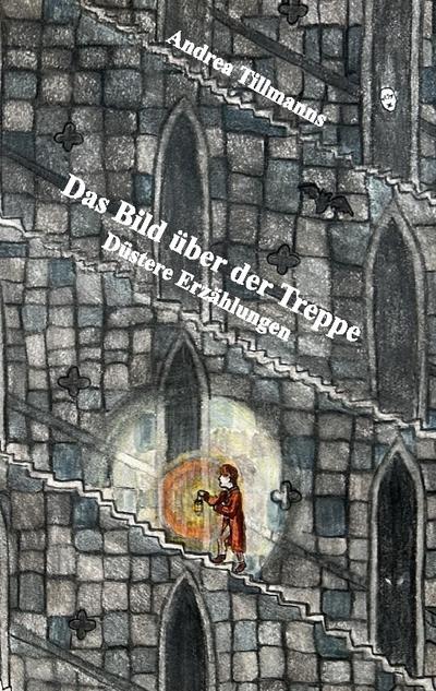 Das Bild über der Treppe