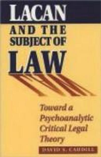 Lacan and the Subject of Law