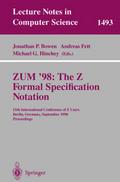 ZUM ’98: The Z Formal Specification Notation