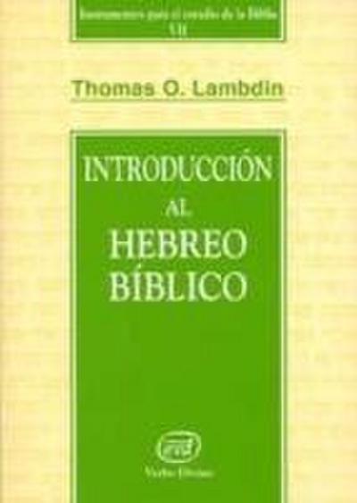 Introducción al hebreo bíblico