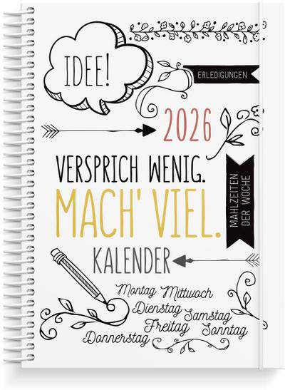 Burde Kalender Doodle 2026