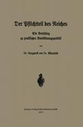 Der Pflichtteil des Reiches