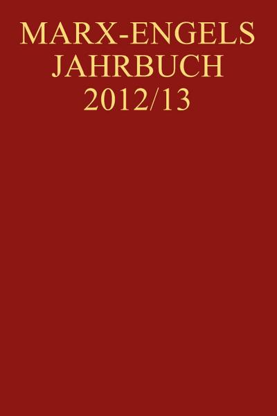 Marx-Engels-Jahrbuch 2012/13