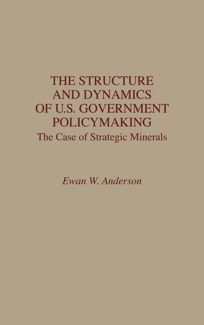 The Structure and Dynamics of U.S. Government Policymaking