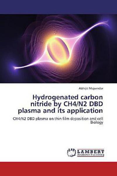 Hydrogenated carbon nitride by CH4/N2 DBD plasma and its application