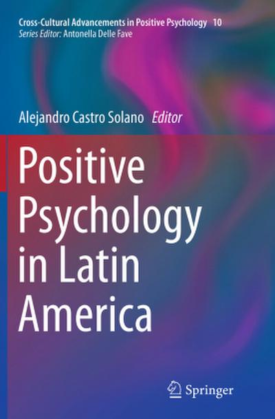 Positive Psychology in Latin America