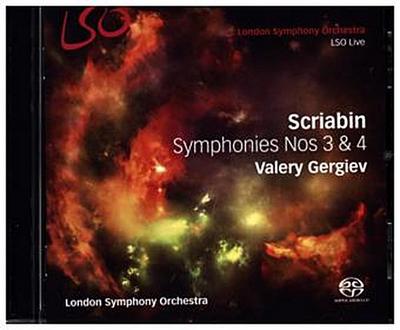 Sinfonien 3+4, 1 Super-Audio-CD (Hybrid)